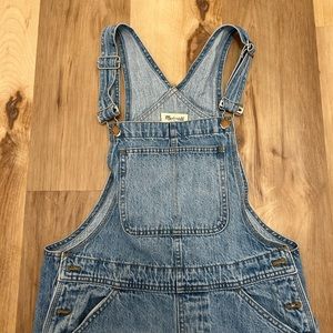 NWOT Madewell Tall Denim Oversized Carpenter Overalls
